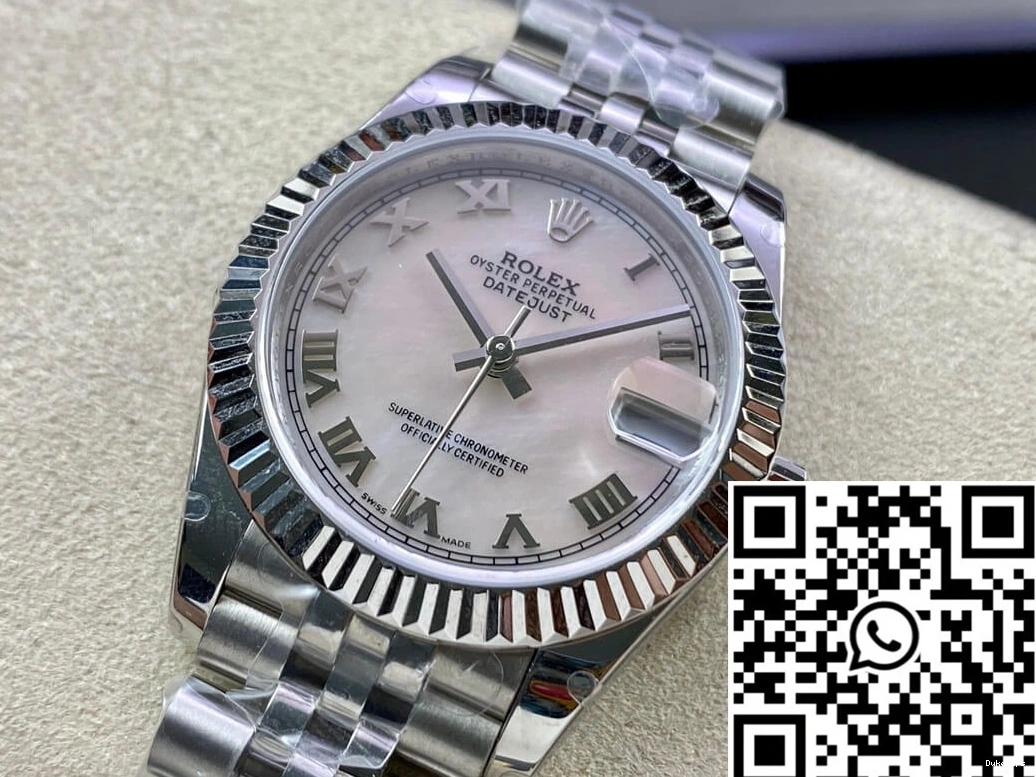 Rolex 31MM Steel EW 178384 Factory Stainless Datejust 0417